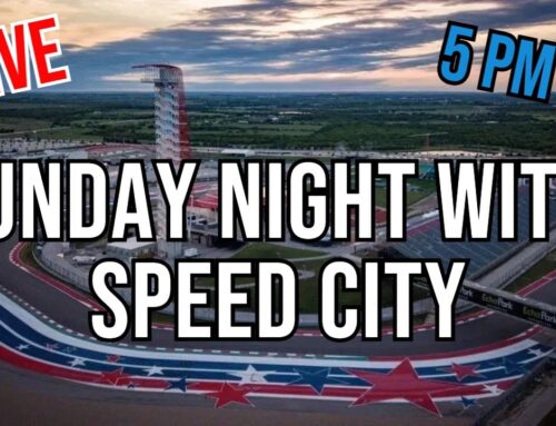 Sunday Night with Speed City – weekly motorsports talk (5 PM CT)